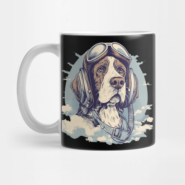 Aviator dog by GreenMary Design